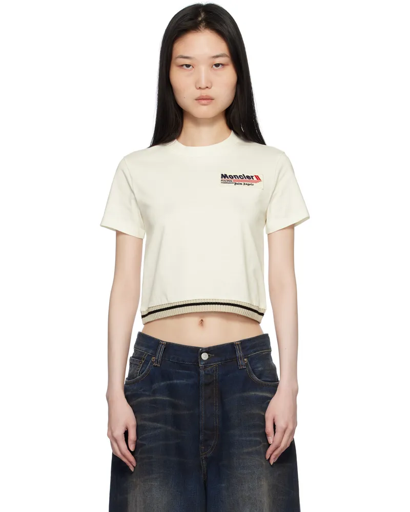 Moncler Moncler x Palm Angels White Racing T-shirt 031