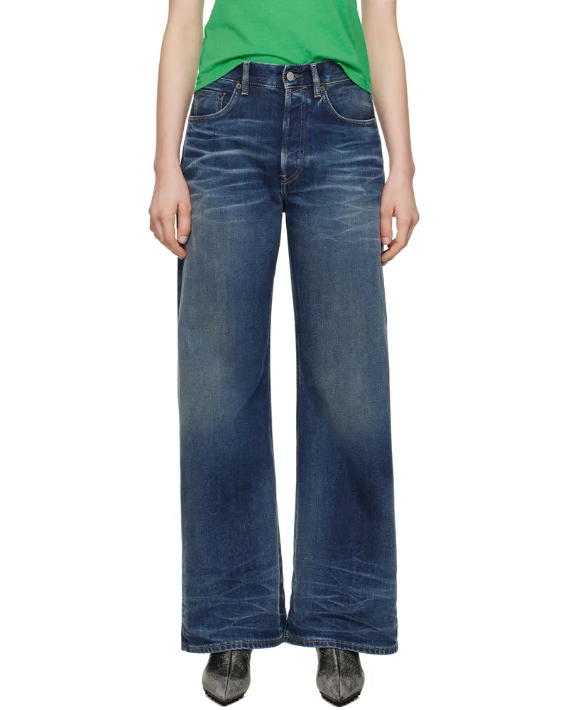 Acne Studios Blue Loose Fit 2021F Jeans 863