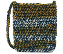 Blue & Yellow Neck Bag