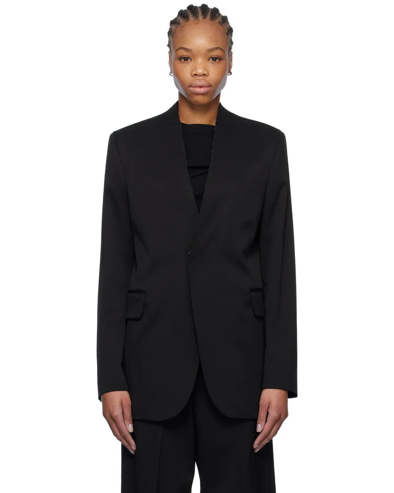 Maison Margiela Black Tailoring Blazer 900