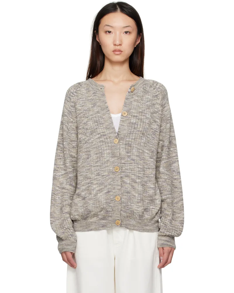 Baserange Gray Soar Cardigan Grey