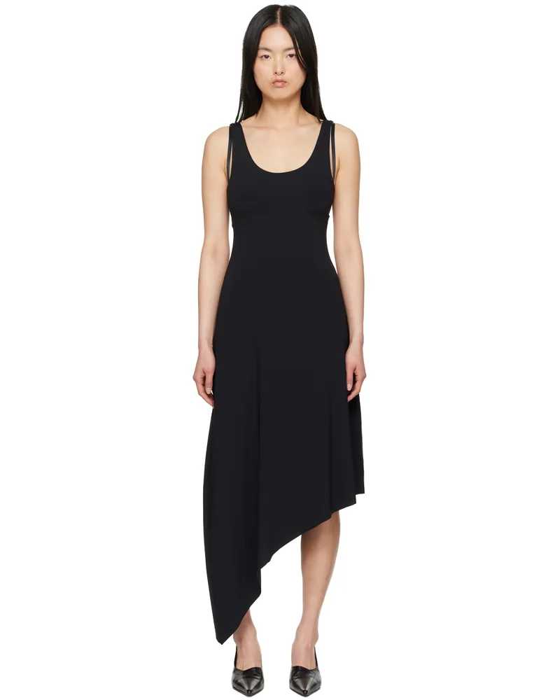 Our Legacy Black Hang Midi Dress Black