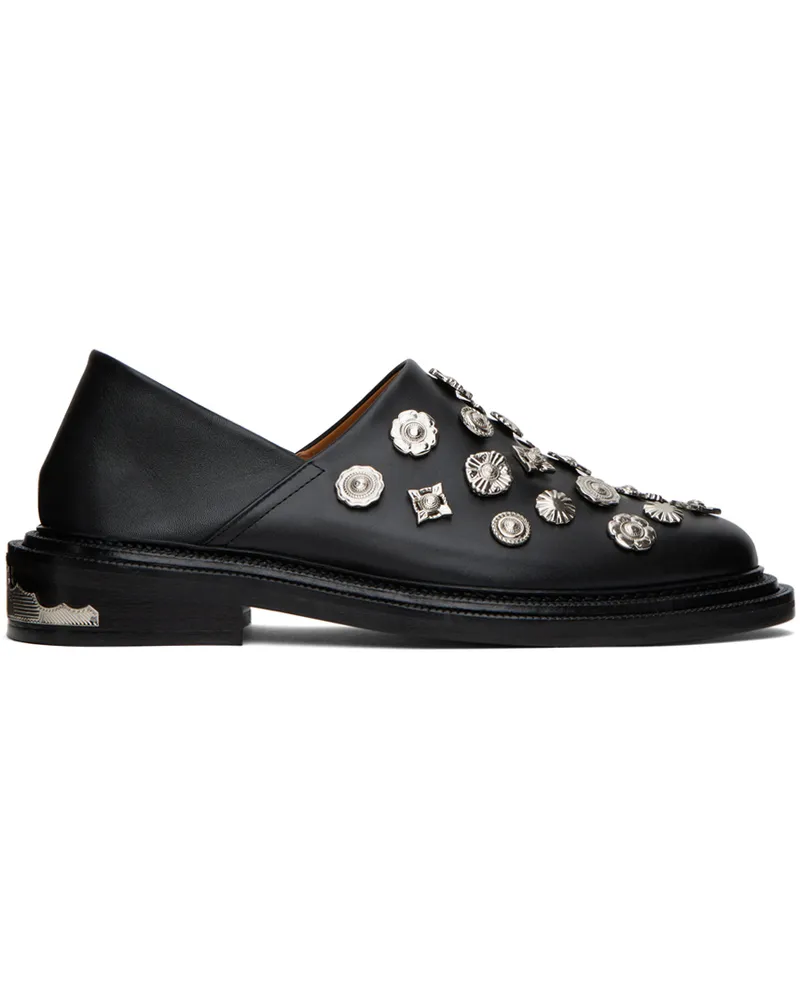 Toga SSENSE Exclusive Black Decorated Loafers Aj1326
