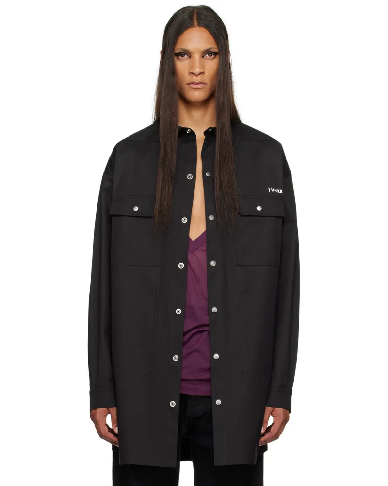 Rick Owens SSENSE Exclusive Black KEMBRA PFAHLER Edition Jacket 9100