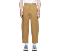 Tan Significant Tag Trousers