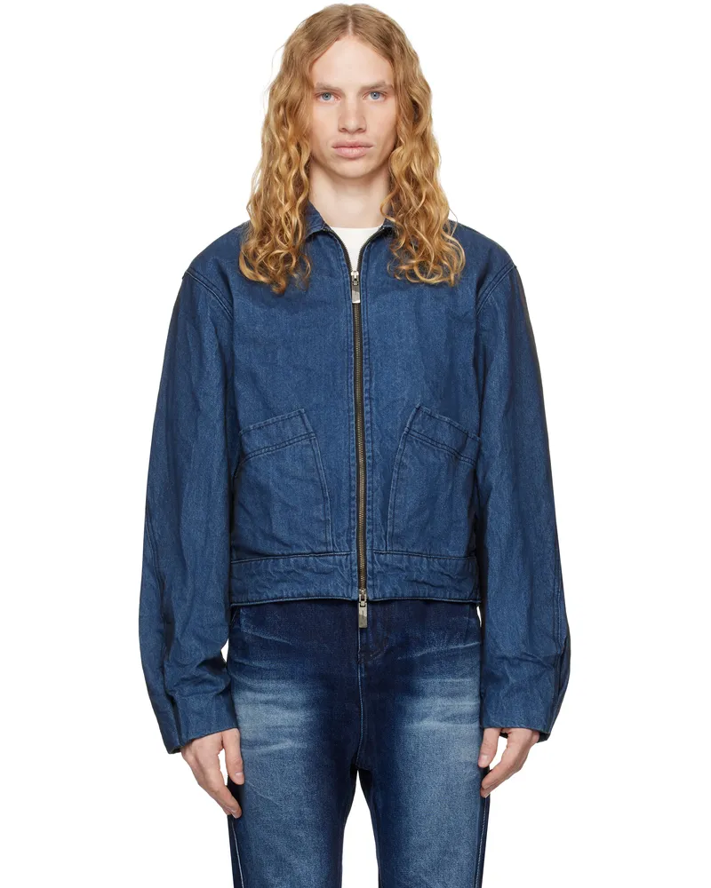 Adererror Blue Product. 25 Denim Jacket Blue