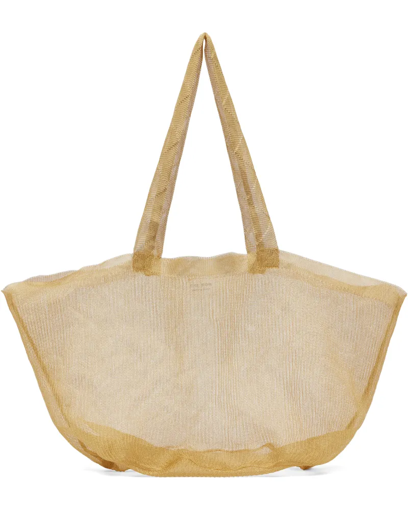 The Row Gold Imogen Mini Tote Gld