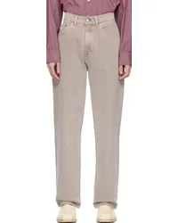 Our Legacy Taupe Third Cut Jeans Pink