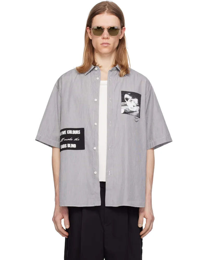 Undercover Black & White UP1E4407-2 Shirt Black