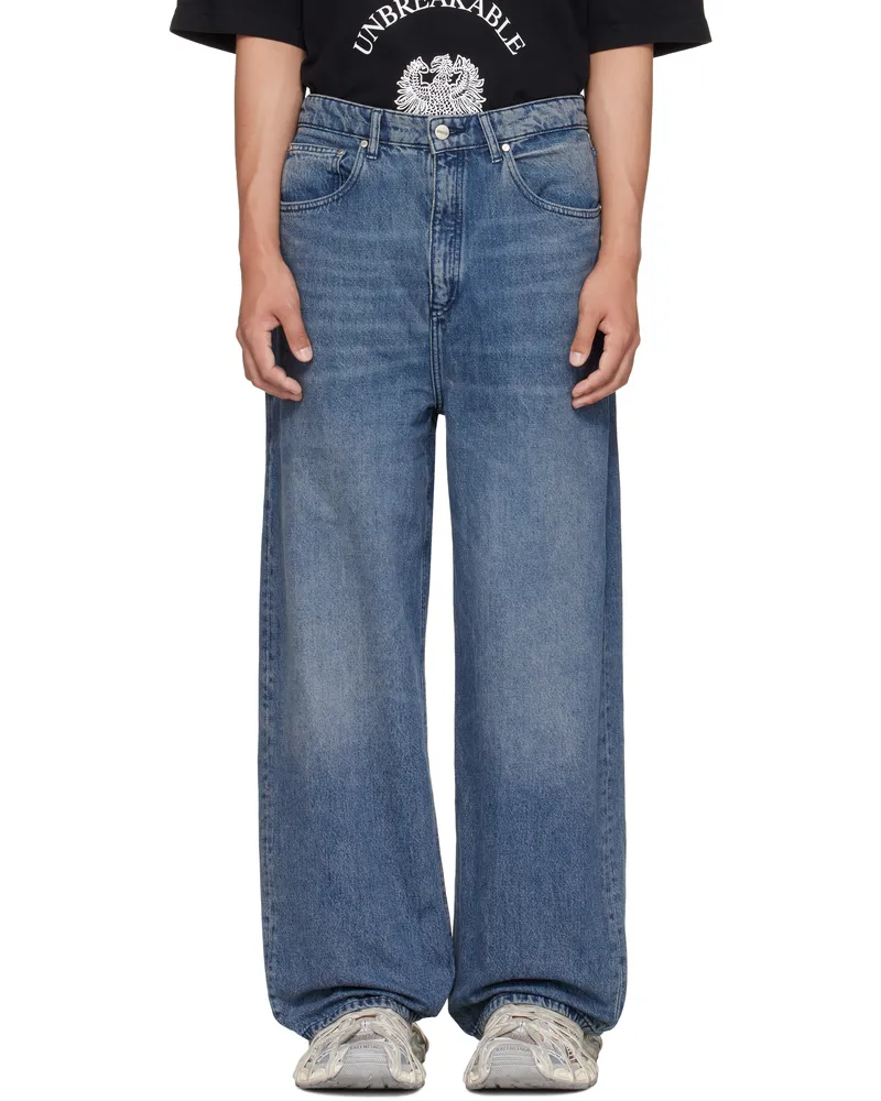 Han Kjøbenhavn Blue Baggy Jeans Dirty