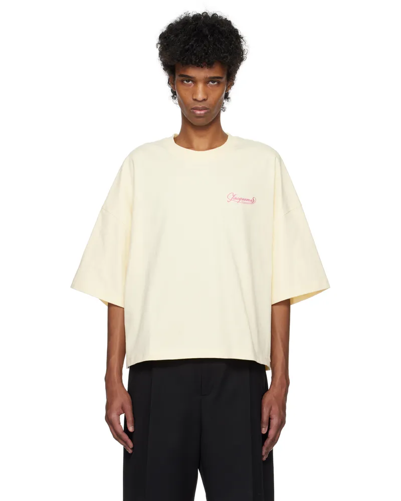 Jacquemus Beige 'The Corto' T-shirt 1iw