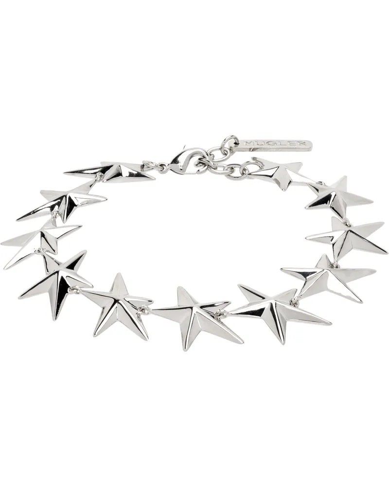 Thierry Mugler Palladium Star Bracelet Palladium