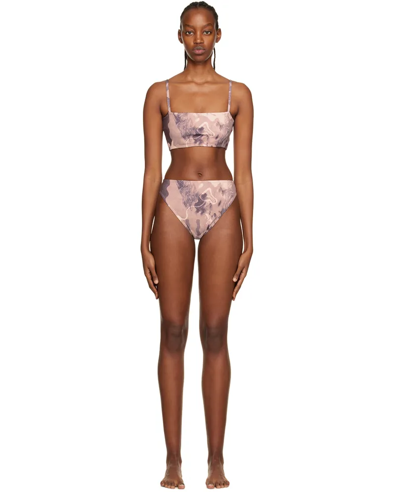 ELLISS SSENSE Exclusive Beige Capsule Bikini Set Beige