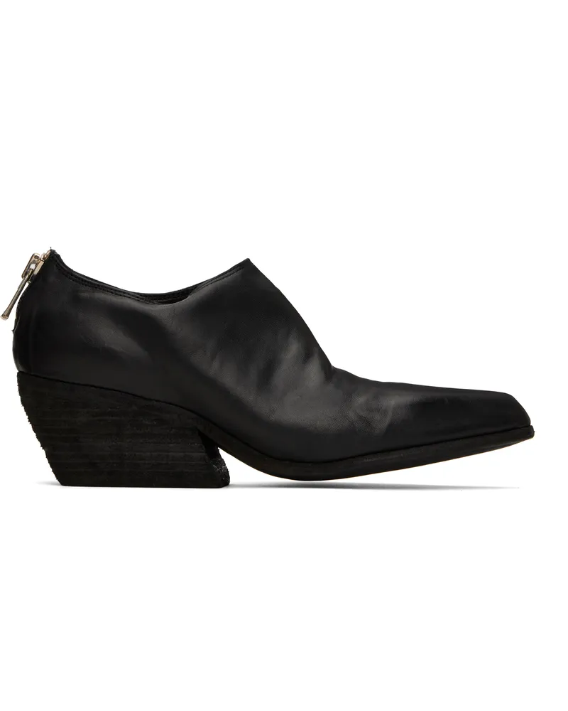 GUIDI Black TX00 Loafers Blkt