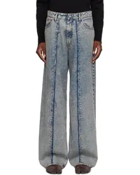 Maison Margiela Blue 5-Pocket Jeans Light