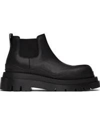 Bottega Veneta Black Tire Chelsea Boots 1029-black-bl-bl