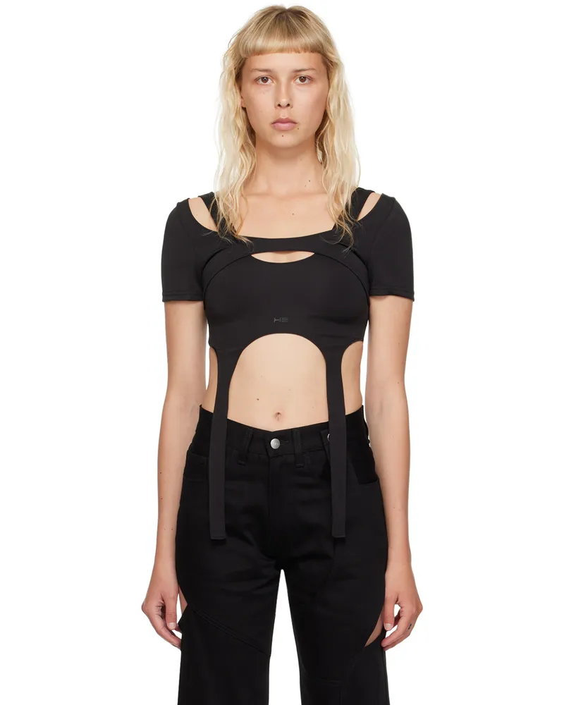 Heliot Emil Black Hail Harness T-Shirt Black