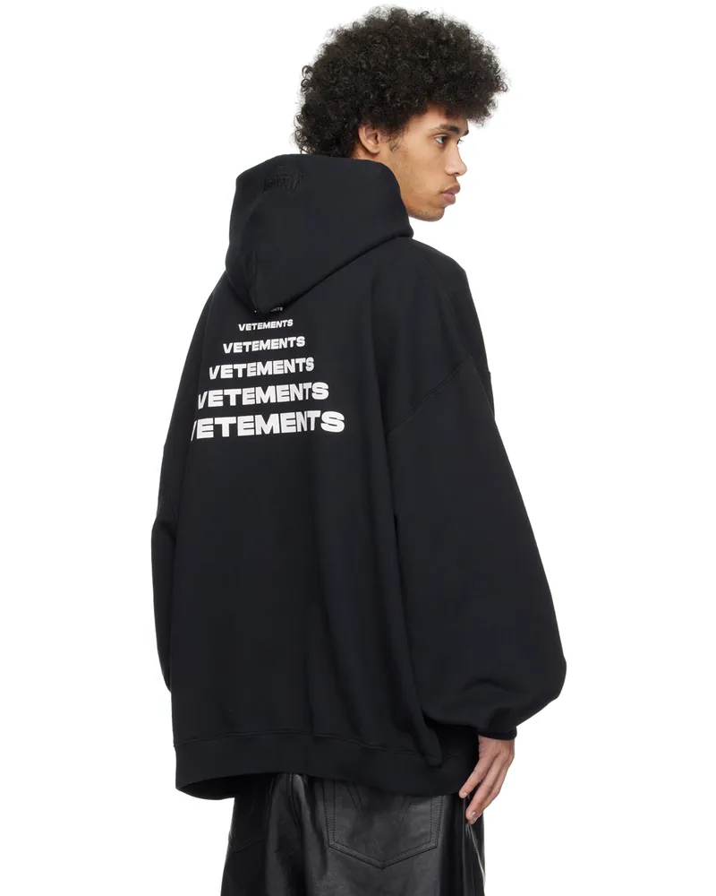 VETEMENTS Black Pyramid Hoodie bei MyBestBrands shoppen