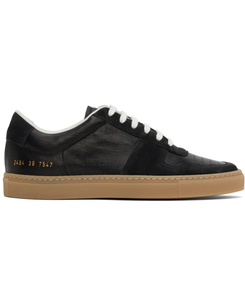 Common Projects Black BBall Duo Slim Sneakers 7547