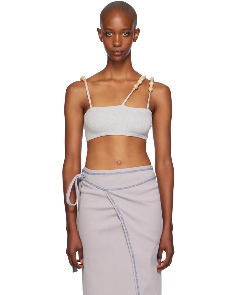 Baserange Gray Tav Bra Grey