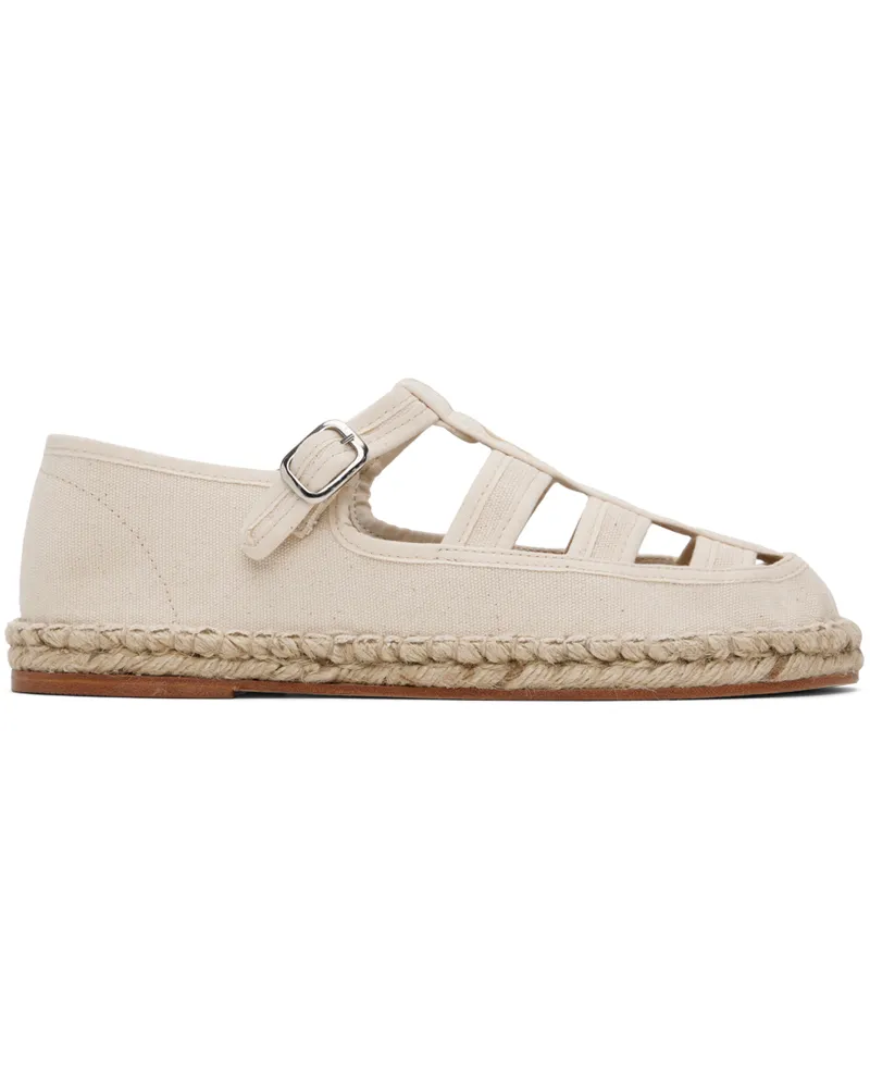 BODE Off-White Peggy Espadrilles Natrl