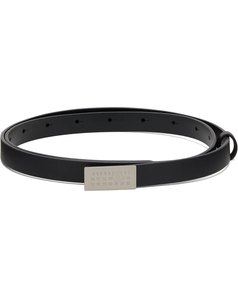 Maison Margiela Black Numeric Belt T8013