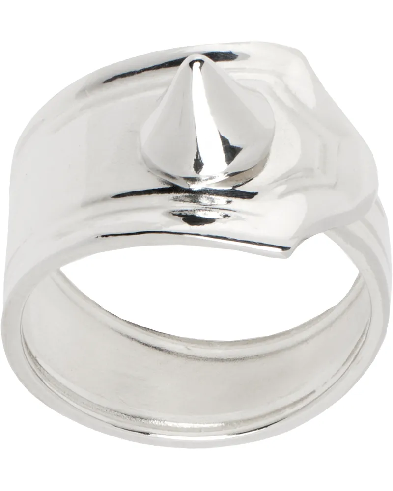 Martine Ali Sumn Spike Ring Silver