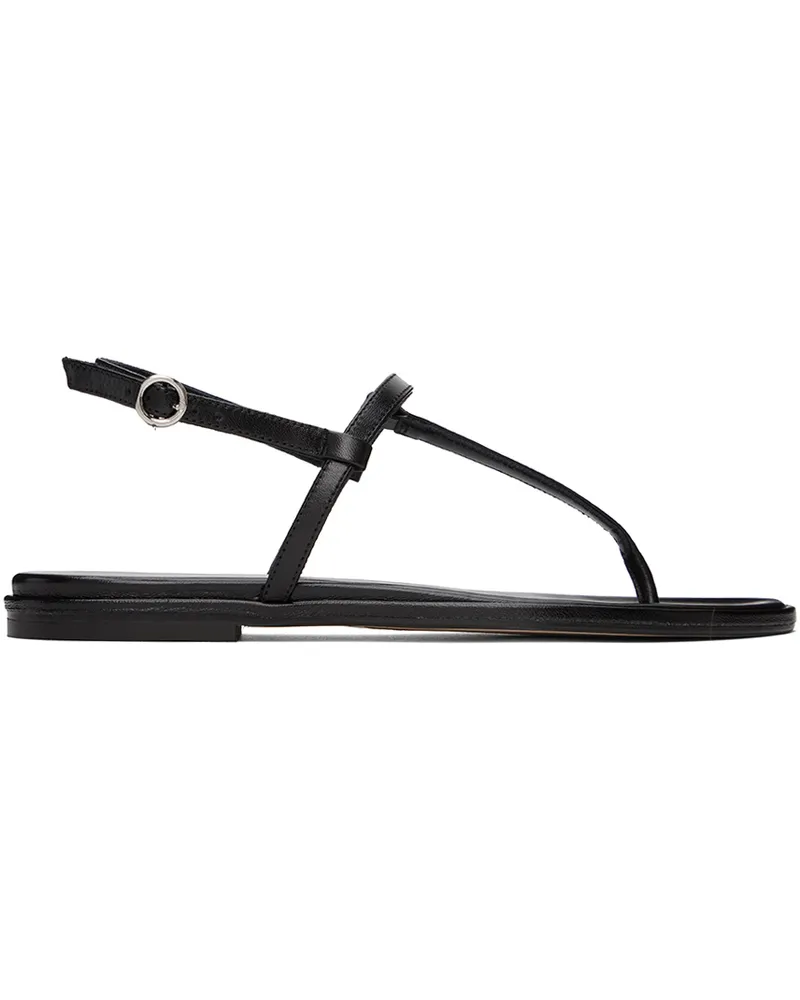 aeyde Black Nala Sandals Black