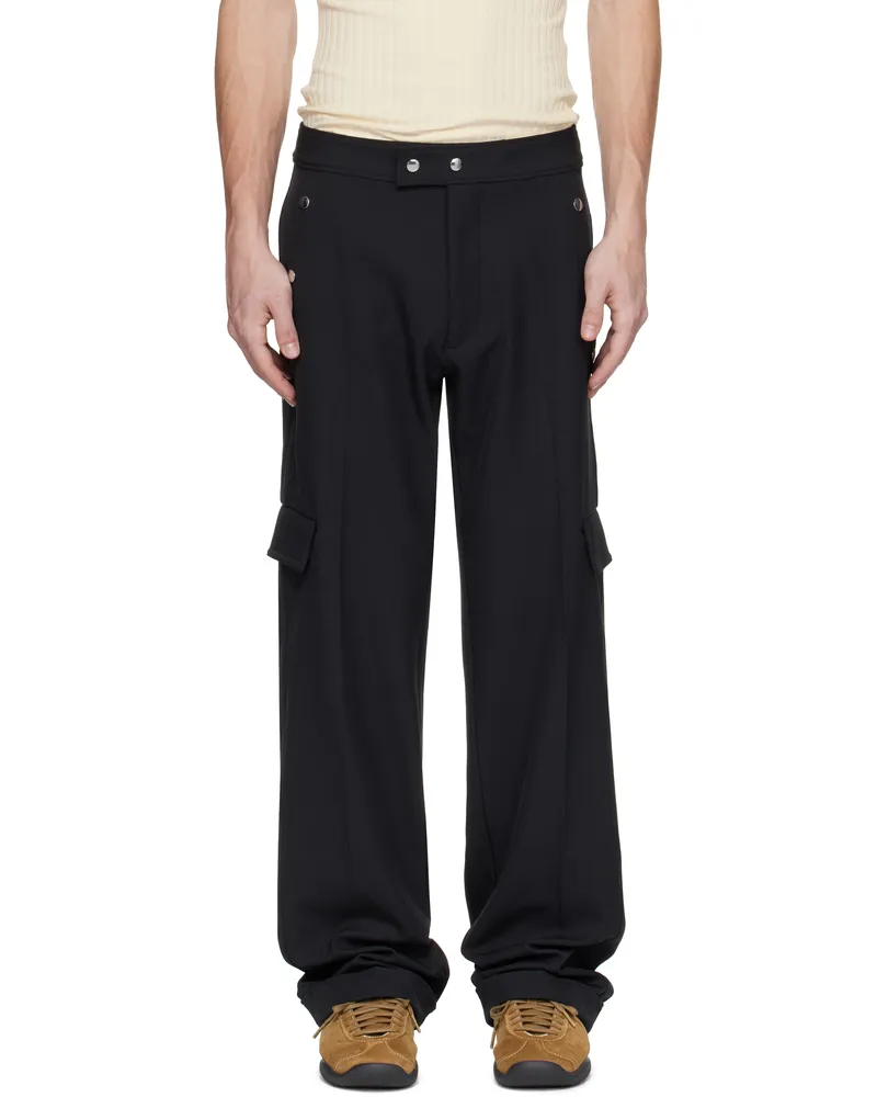 Wales Bonner Black adidas Originals Edition Sailor Trousers Black