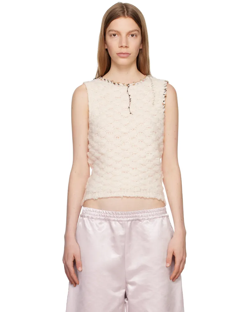 Acne Studios Pink Crewneck Vest Pastel