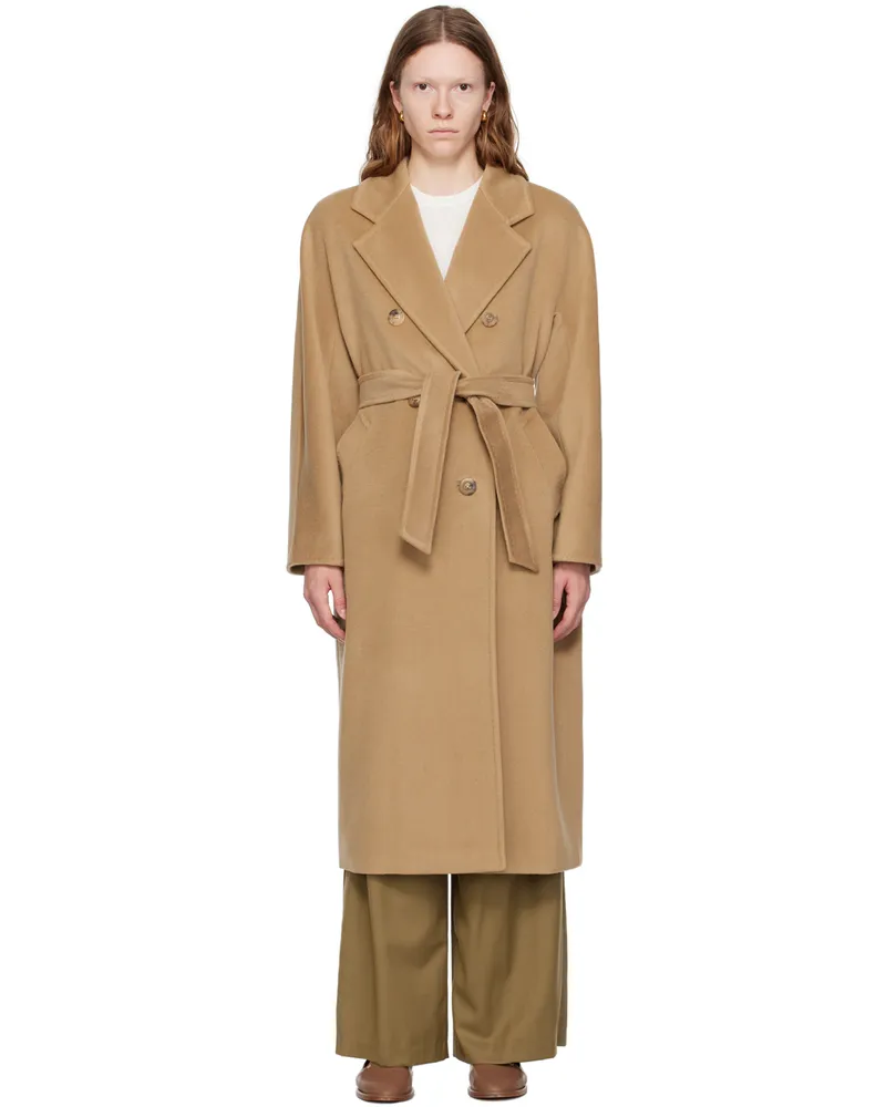 Max Mara Tan Madame Coat 001