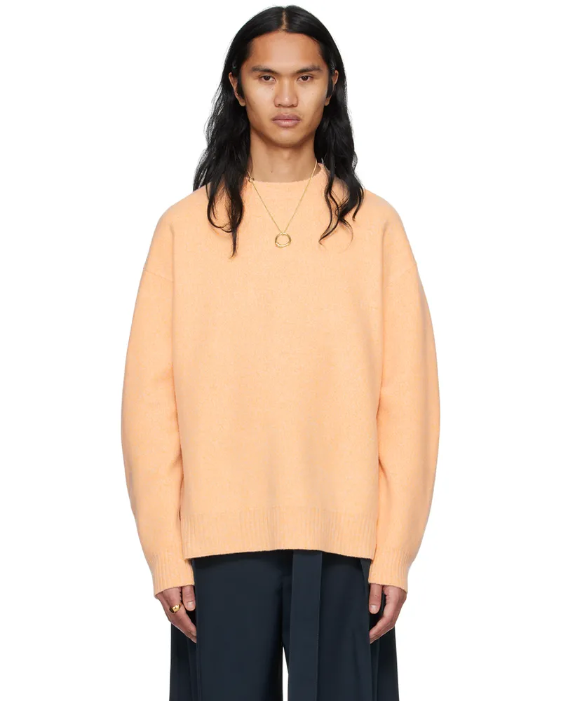Jil Sander Orange Droptail Sweater 851