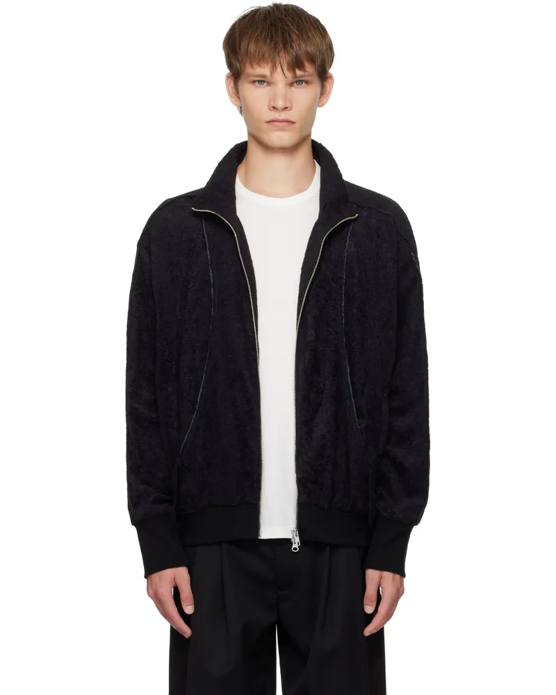Song For The Mute Black Teardrop Track Jacket Black