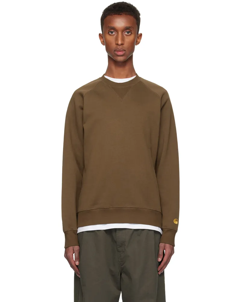 Carhartt WIP Brown Chase Sweatshirt 218xx