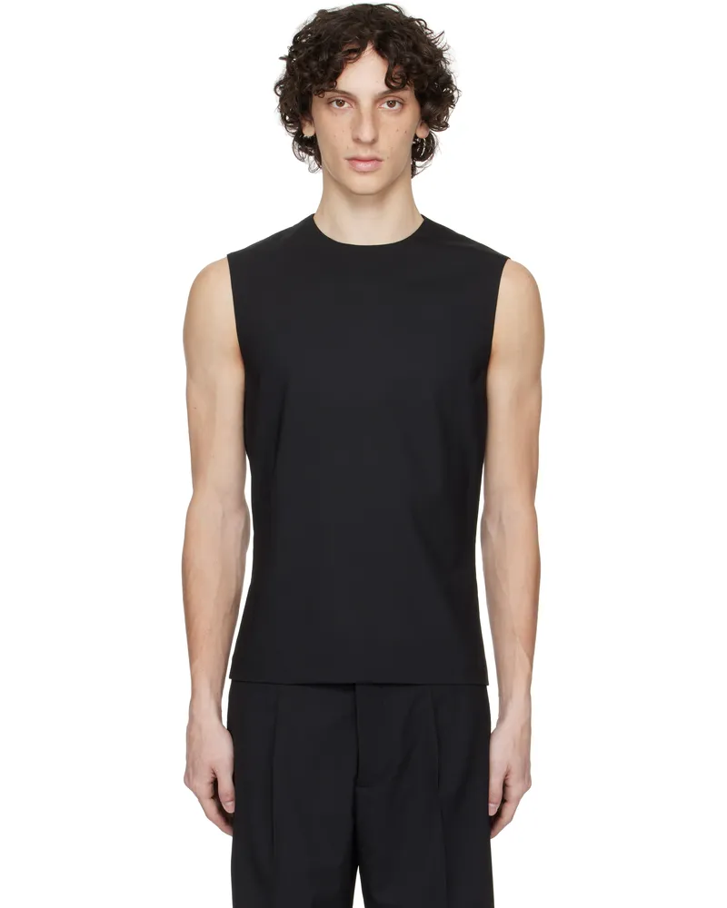 032c Black '032c Office Attire' Cropped Suit Top Black