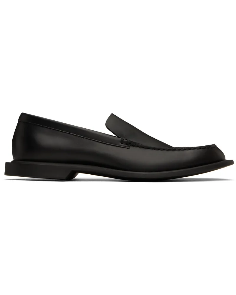 The Row Black Nic Loafers Blk