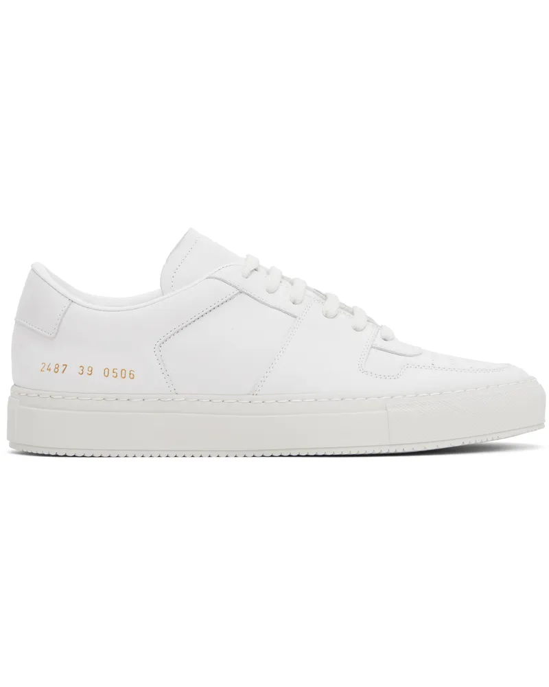 Common Projects White Decades Sneakers 0506