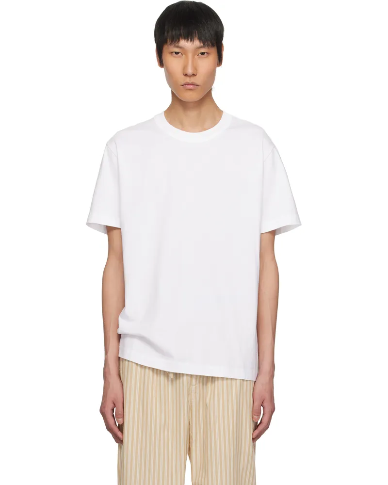 TEKLA White Sleeping T-shirt White