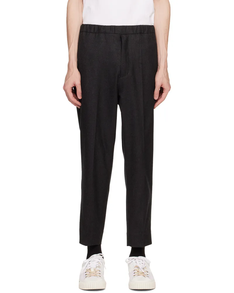 John Elliott + Co Gray Easy Trousers Dark