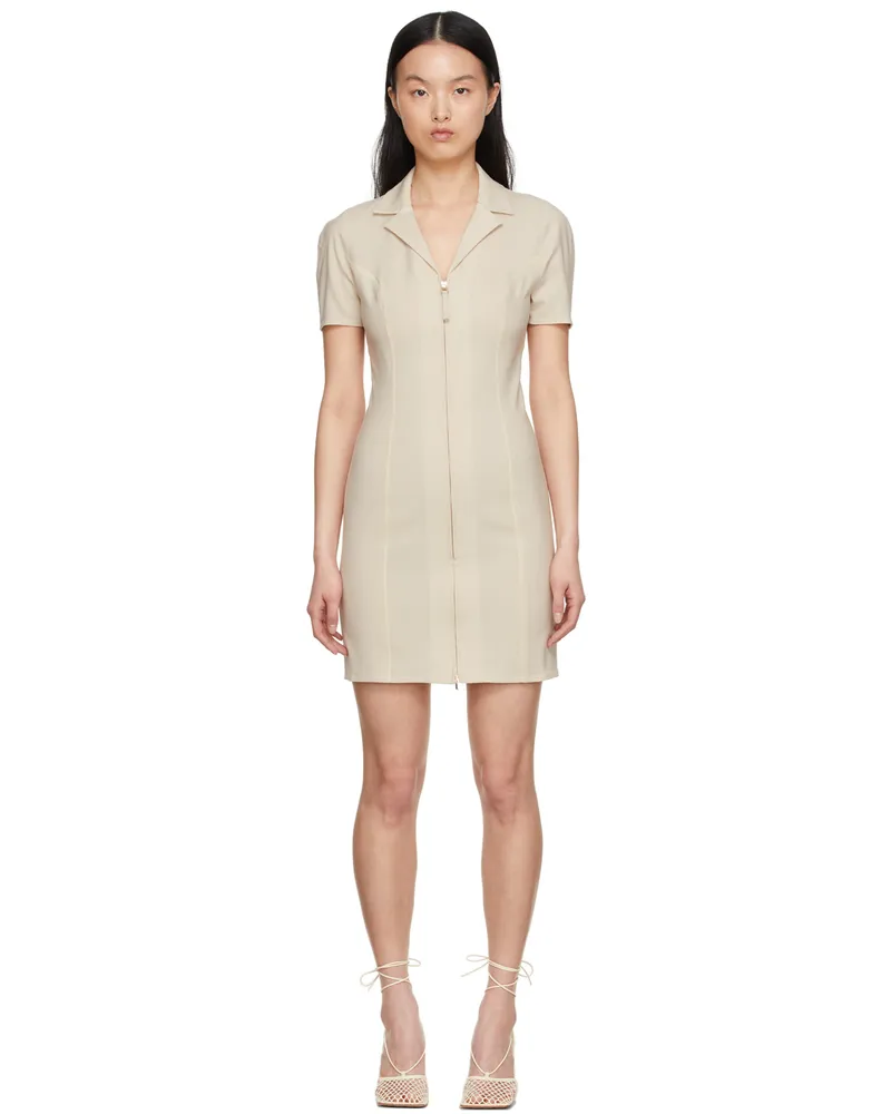 Jacquemus Beige 'La Robe Tangelo' Dress 110