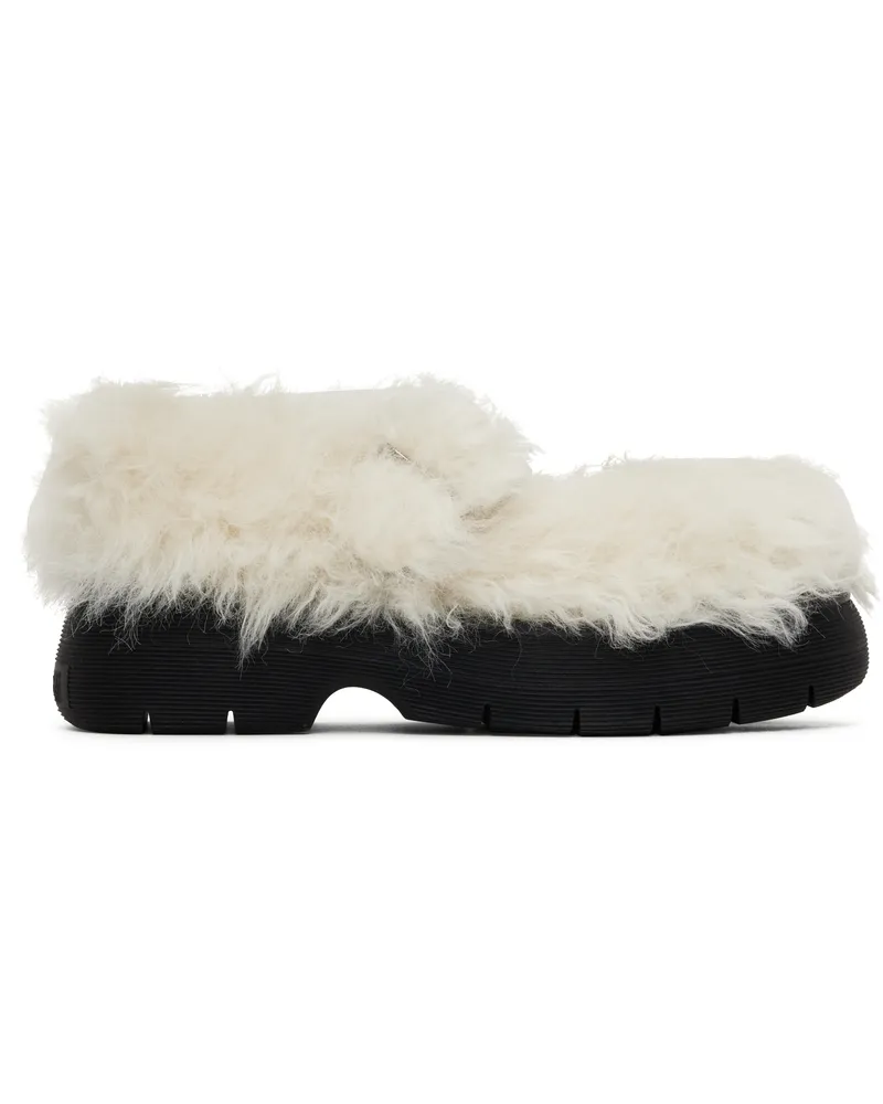 MSGM Off-White Chunky Mary Jane Loafers 02