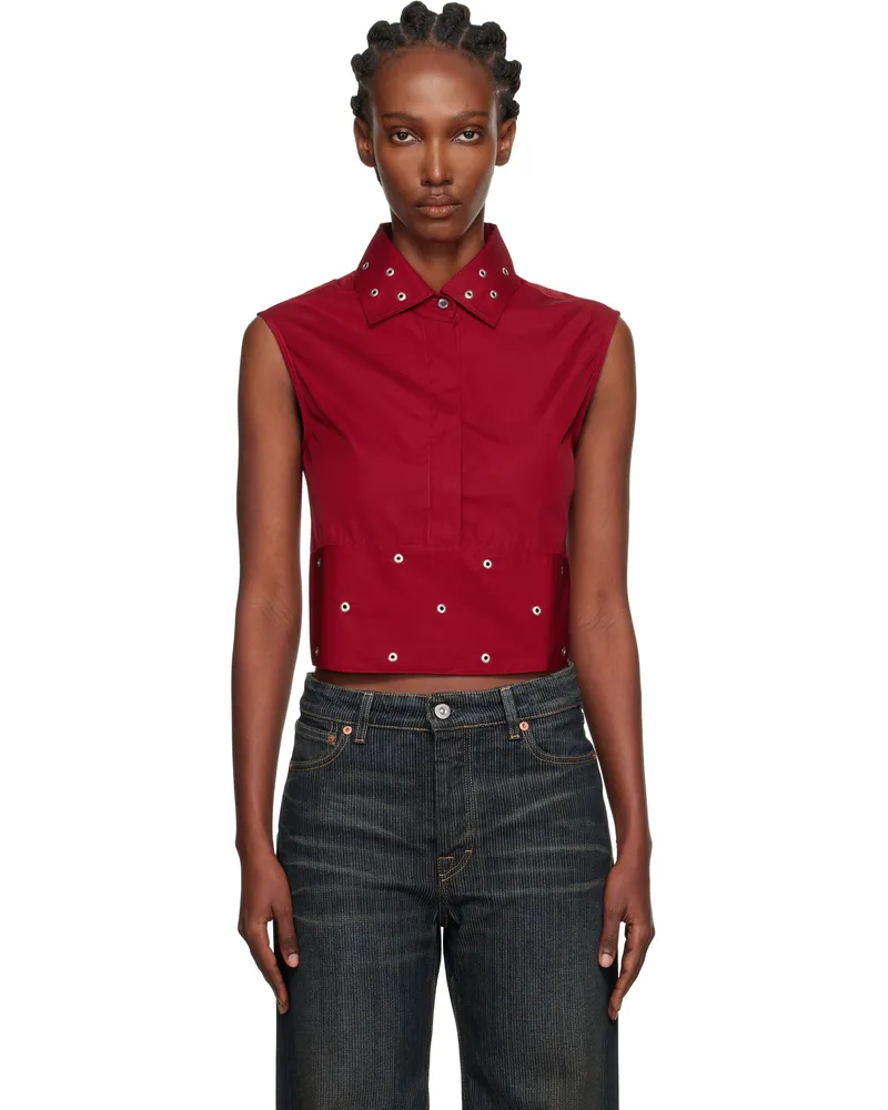 Our Legacy Red Girdle Top Lipstick