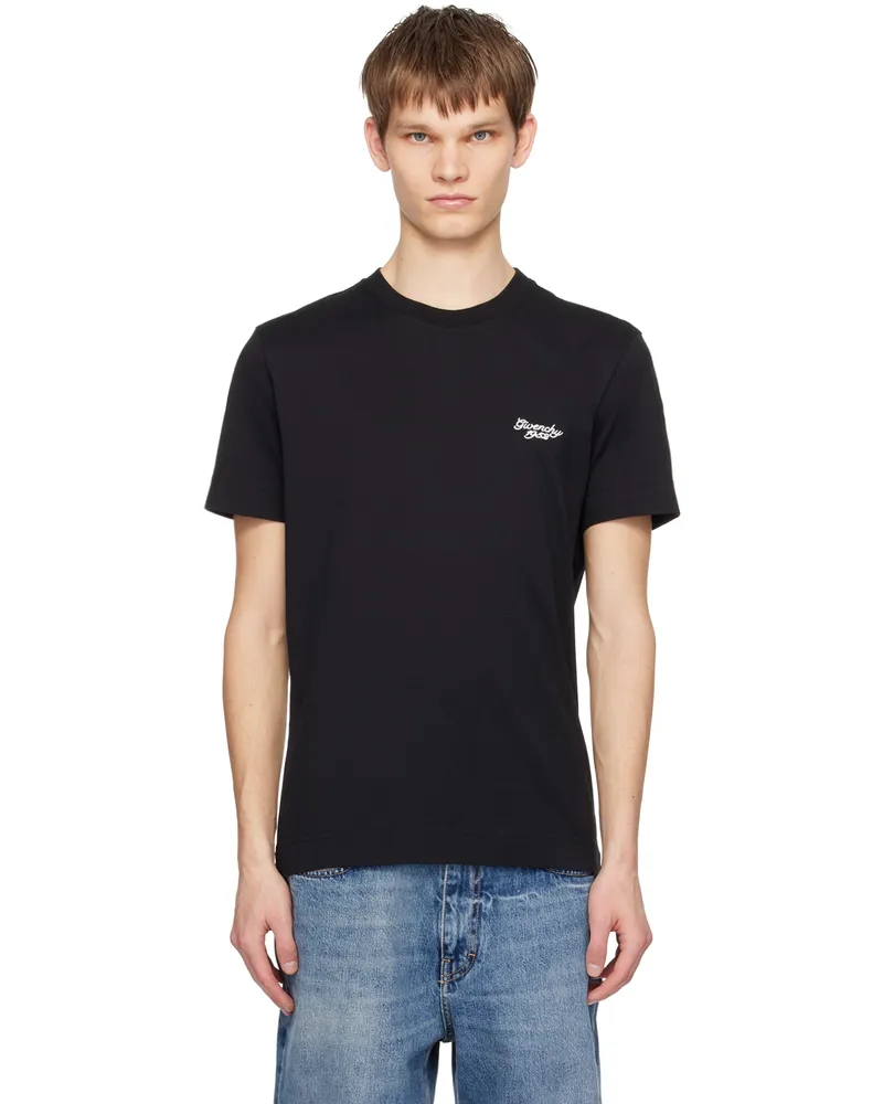 Givenchy Black Slim-Fit T-shirt 001
