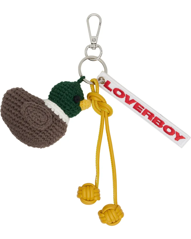 Charles Jeffrey Loverboy Multicolor Duck Bag Charm Duck