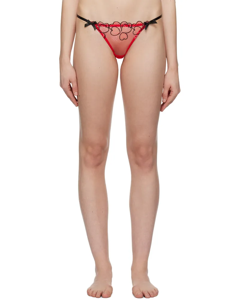 Agent Provocateur Red Maysie Thong 600001
