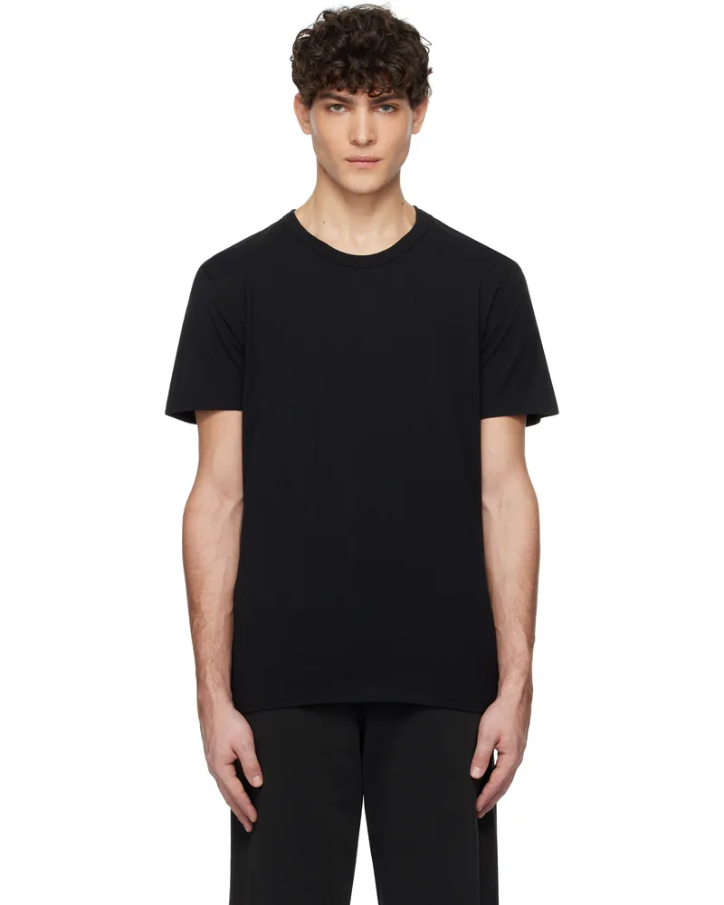 Reigning Champ Two-Pack Black Lightweight Jersey T-shirt Black