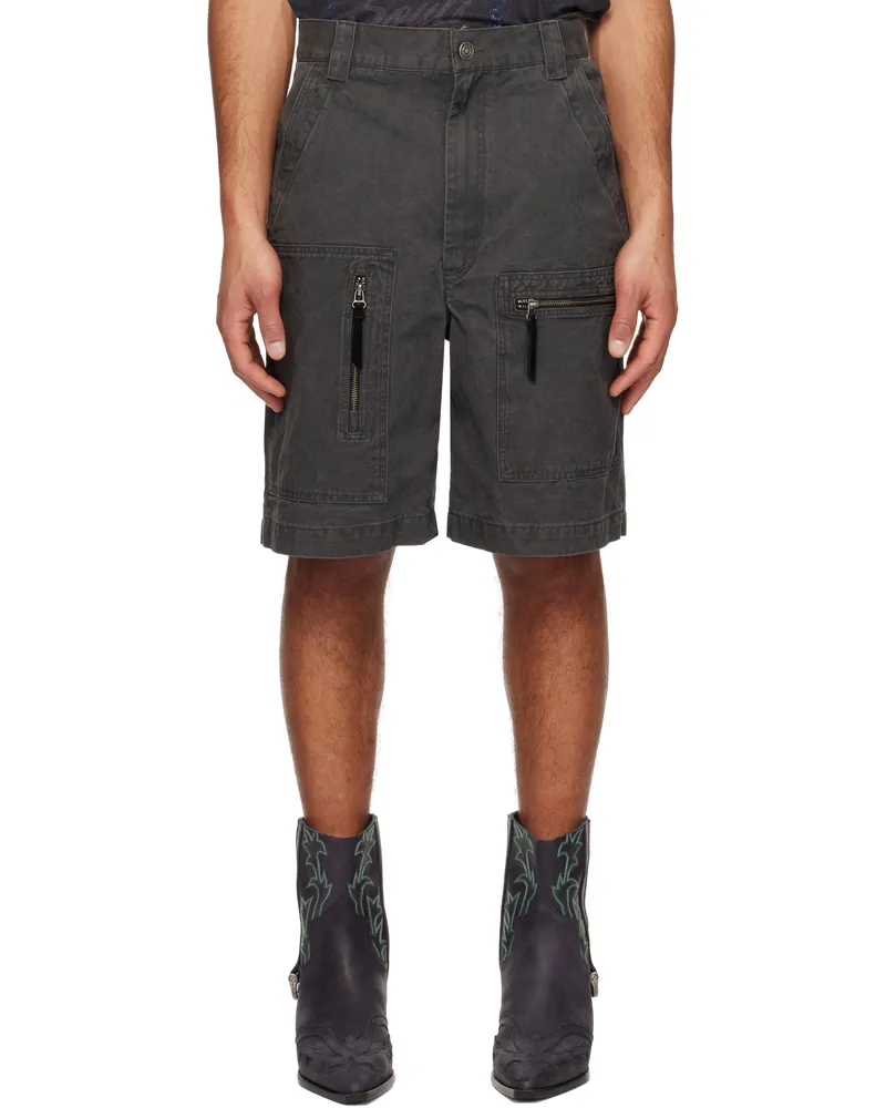 Isabel Marant Black Kyle Denim Shorts 02fk