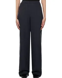 Ann Demeulemeester Black Dela Trousers Off-black