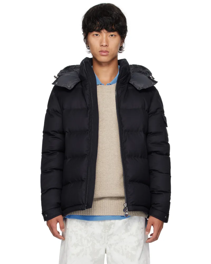 Moncler Navy Montgenevre Down Jacket 742