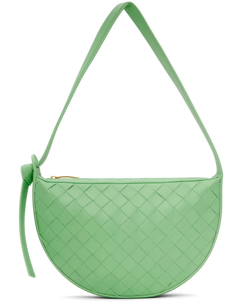 Bottega Veneta Green Mini Sunrise Bag 3979